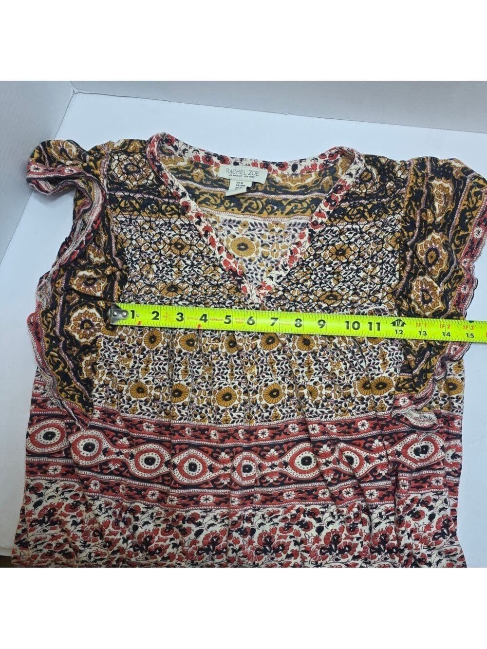 Rachel Zoe Multicolor Bohemian Blouse - Picture 10 of 10